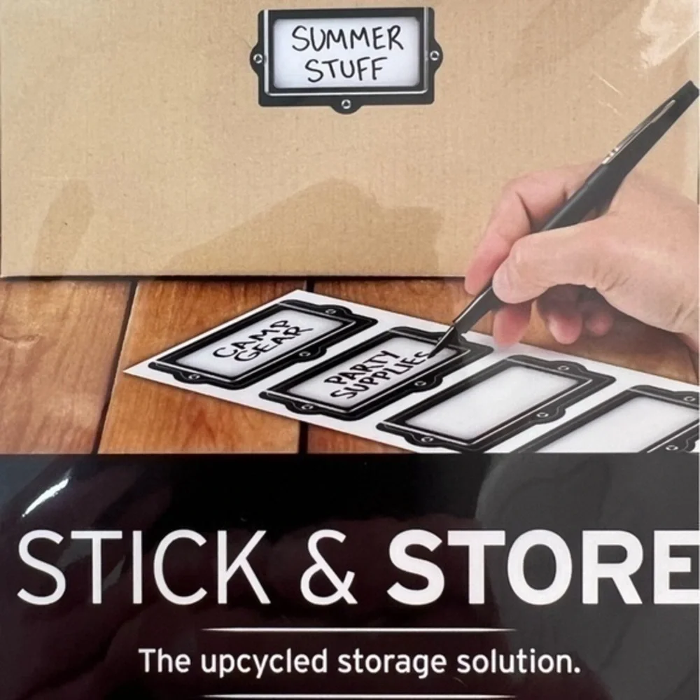 Fred Stick & Store Write-On File Style Labels